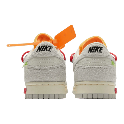 Nike Dunk Low Off-White Lot 40 Back DJ0950-103