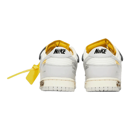 Nike Dunk Low Off-White Lot 41 Back DM1602-105