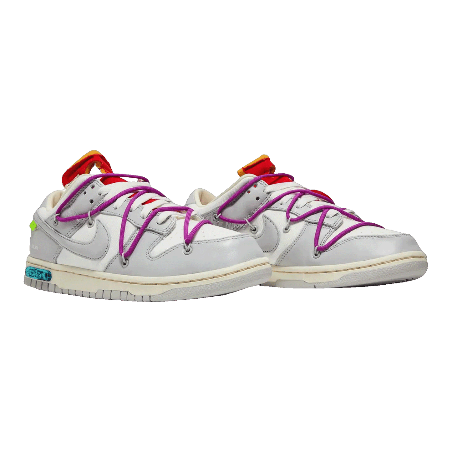 Nike Dunk Low Off-White Lot 45 Side DM1602-101