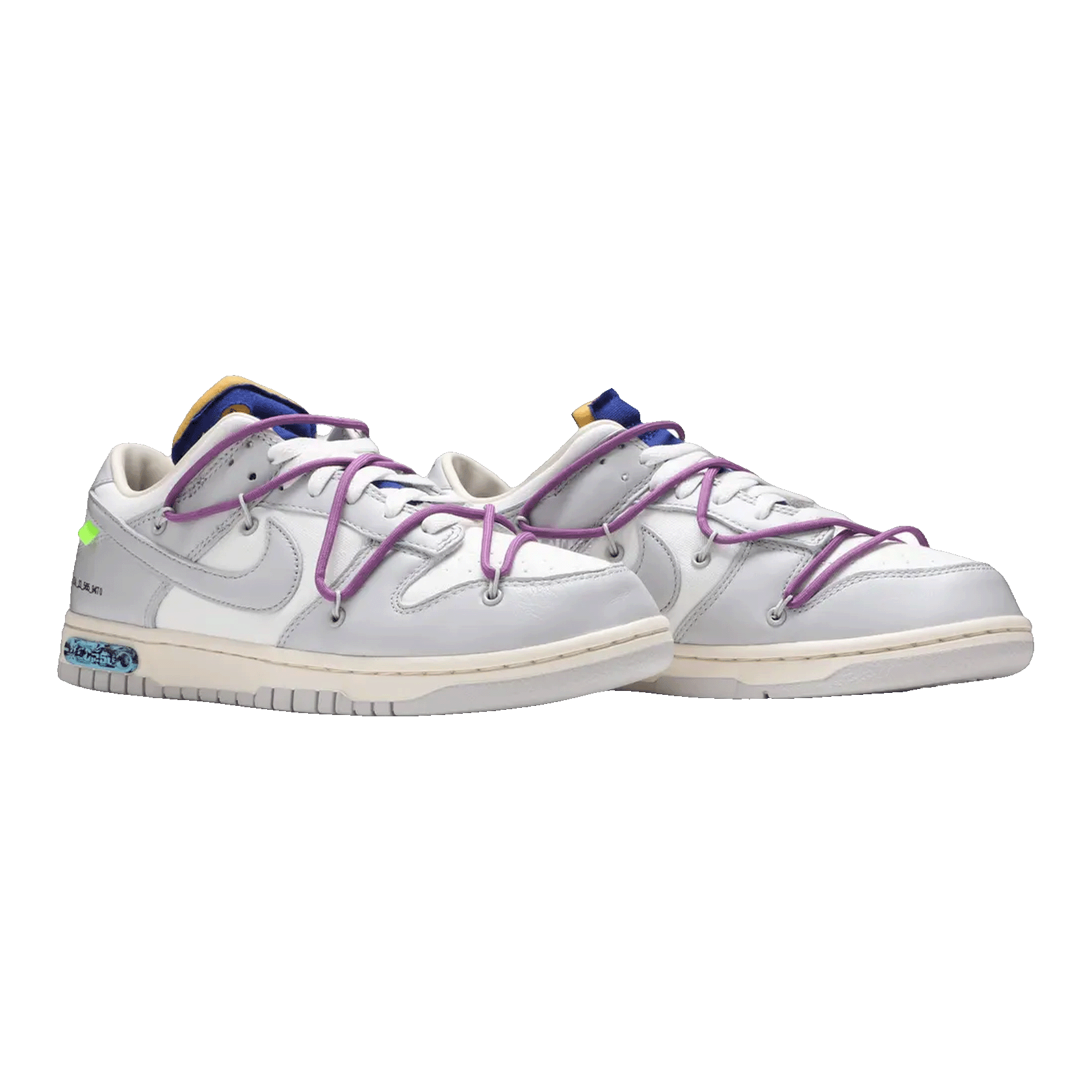 Nike Dunk Low Off-White Lot 48 Side DM1602-107