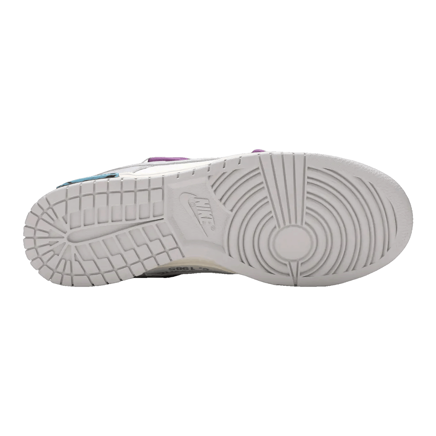 Nike Dunk Low Off-White Lot 48 Sohle DM1602-107