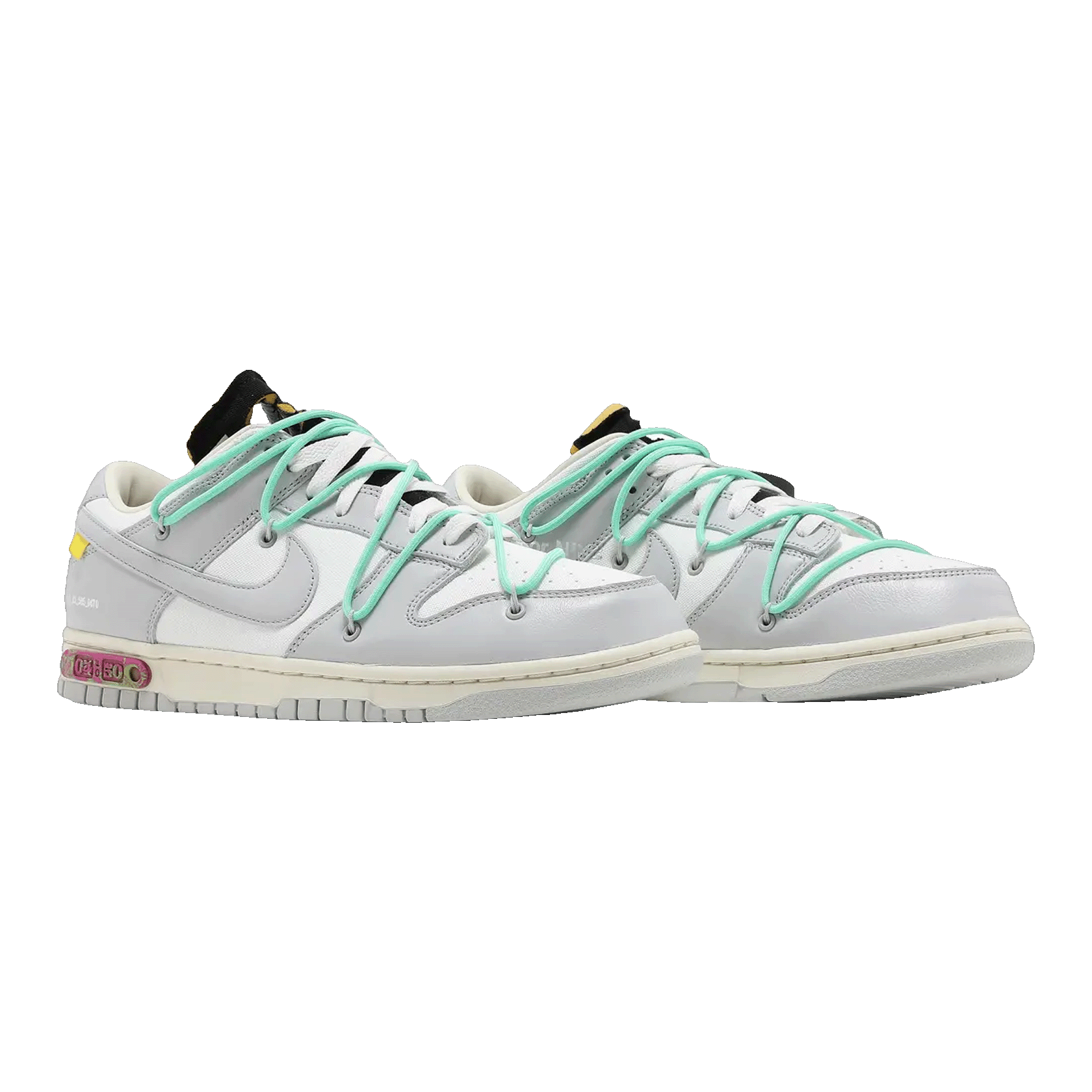 Nike Dunk Low Off-White Lot 4 Side DM1602-114