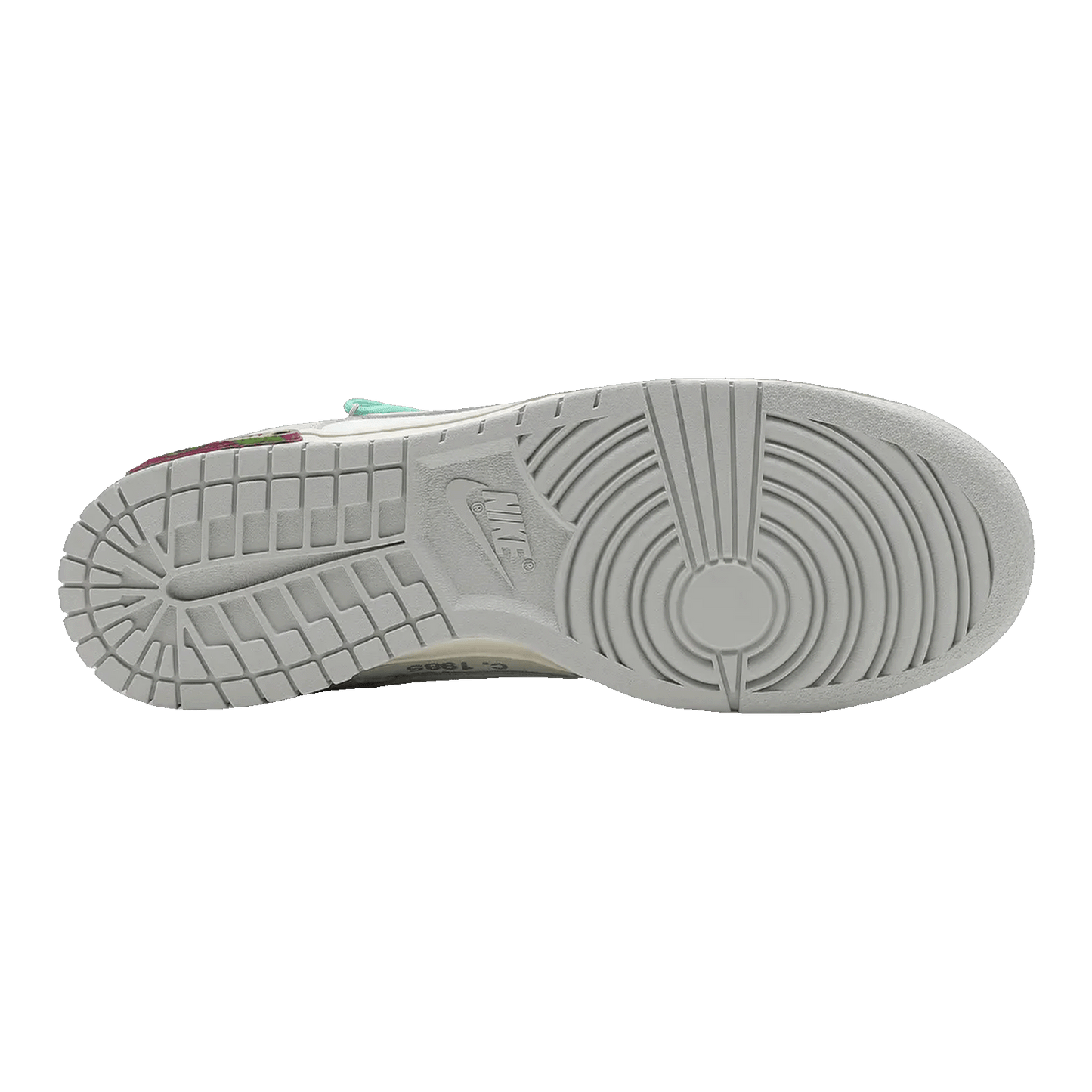 Nike Dunk Low Off-White Lot 4 Sohle DM1602-114