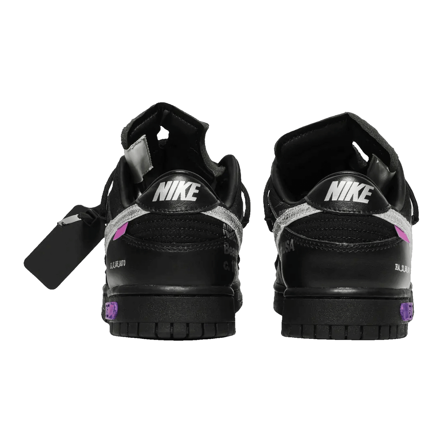 Nike Dunk Low Off-White Lot 50 Back DM1602-001