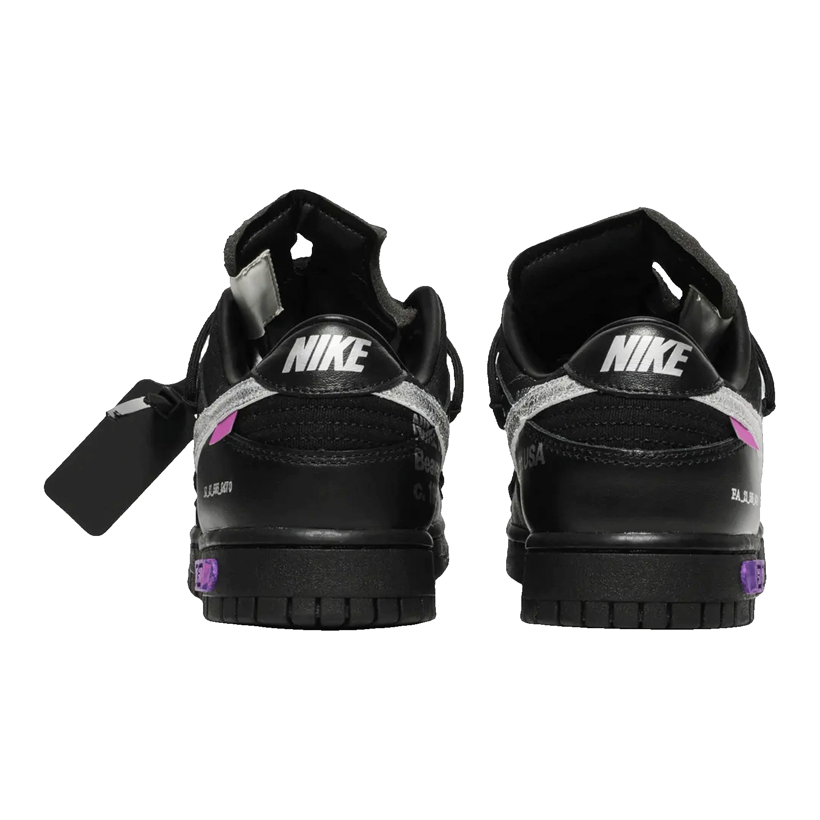 Nike Dunk Low Off-White Lot 50 Back DM1602-001