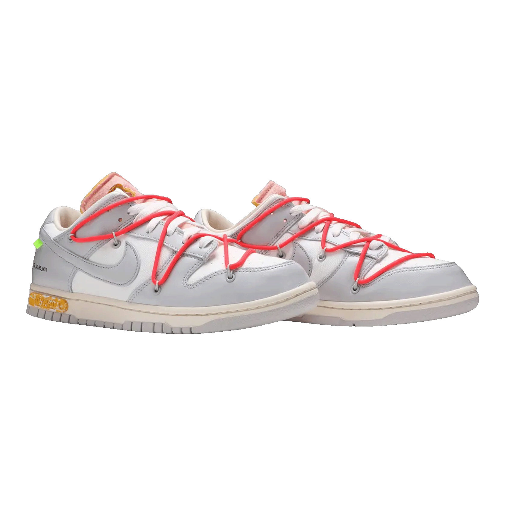 Nike Dunk Low Off-White Lot 6 Side DM1602-110