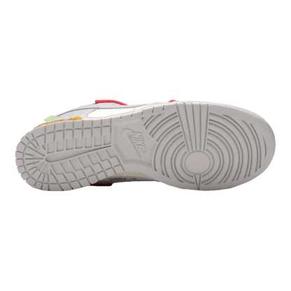 Nike Dunk Low Off-White Lot 6 Sohle DM1602-110