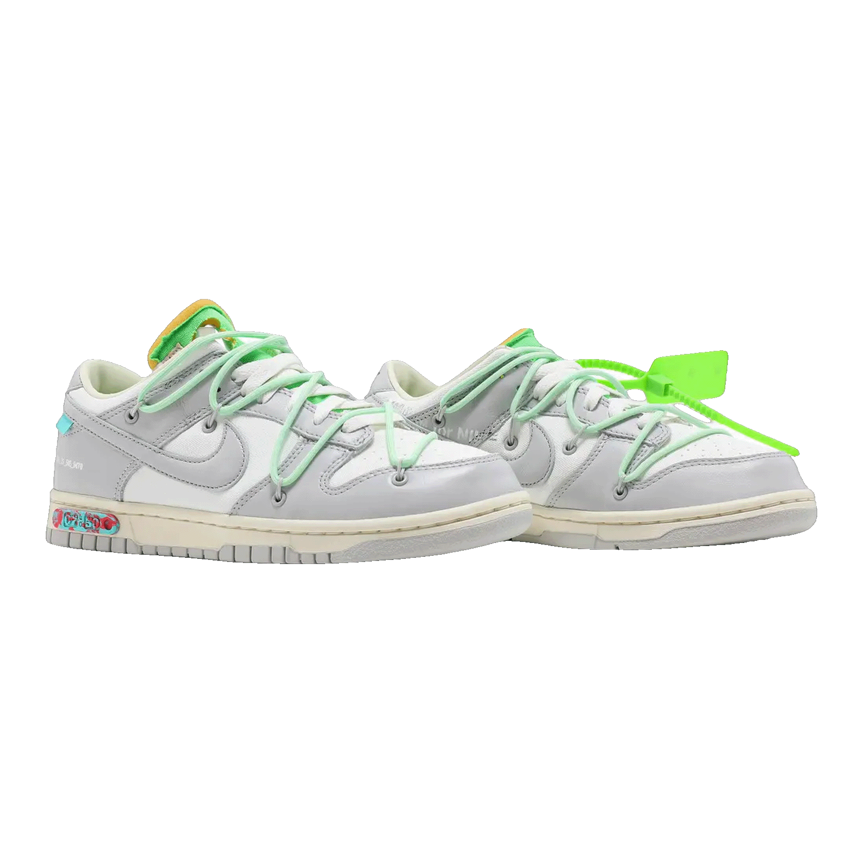 Nike Dunk Low Off-White Lot 7 Side DM1602-108