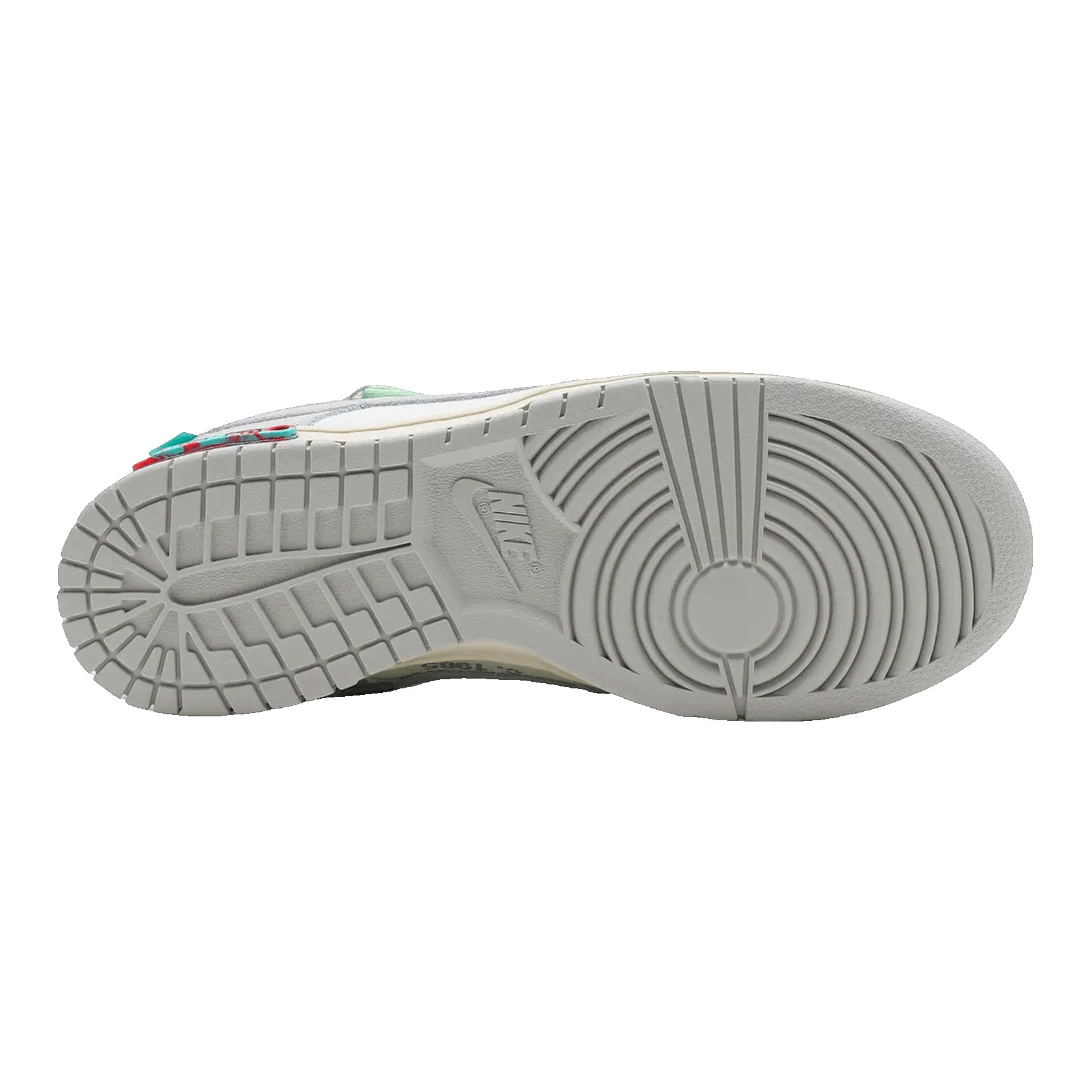 Nike Dunk Low Off-White Lot 7 Sohle DM1602-108