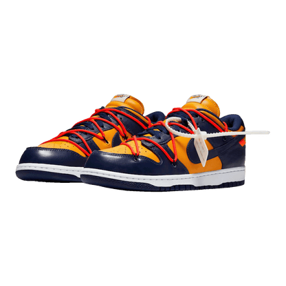 Nike Dunk Low Off-White University Gold Side CT0856-700