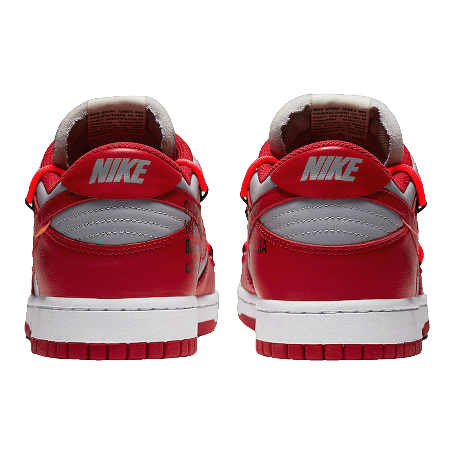 Nike Dunk Low Off-White University Red CT0856-600