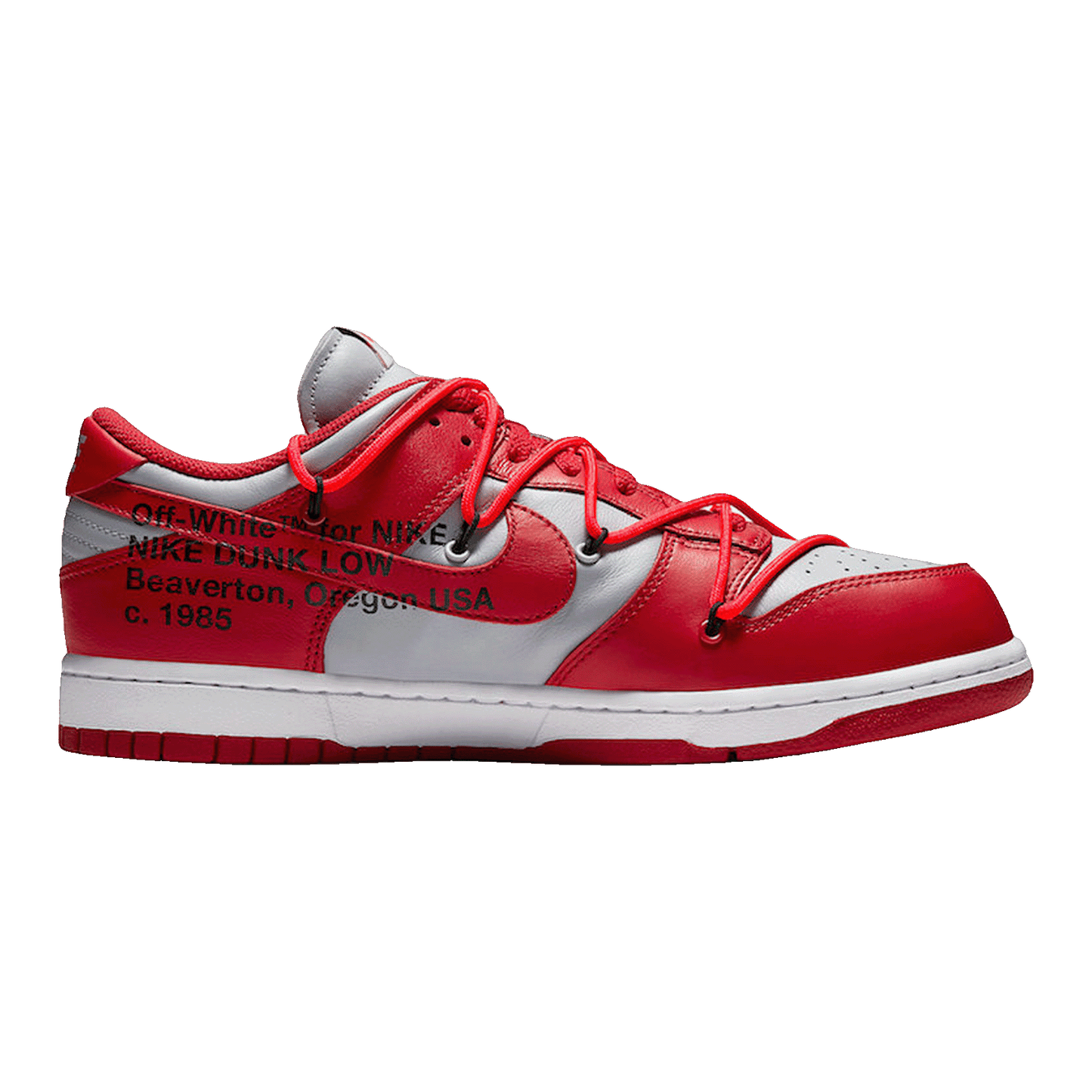 Nike Dunk Low Off-White University Red CT0856-600