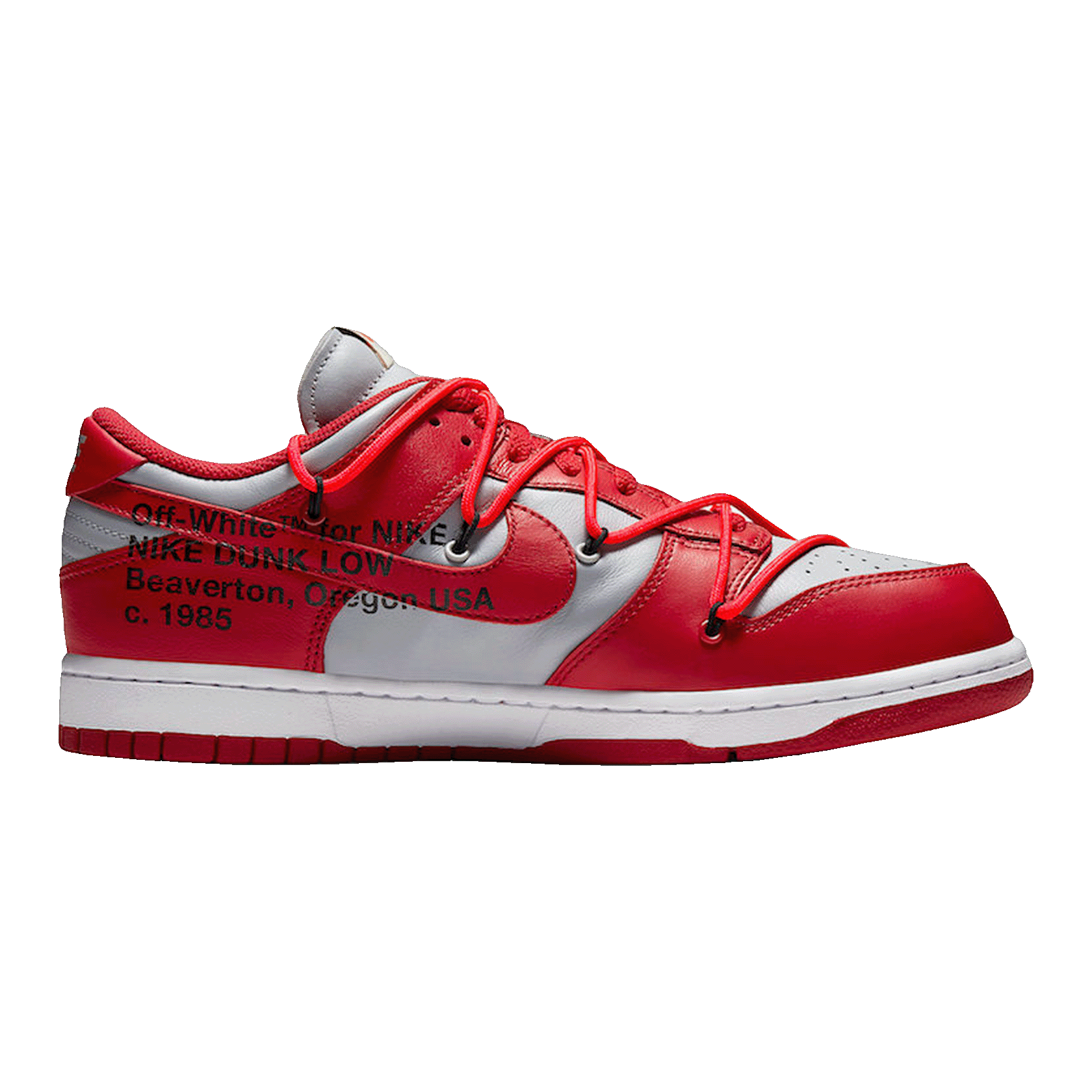 Nike Dunk Low Off-White University Red CT0856-600