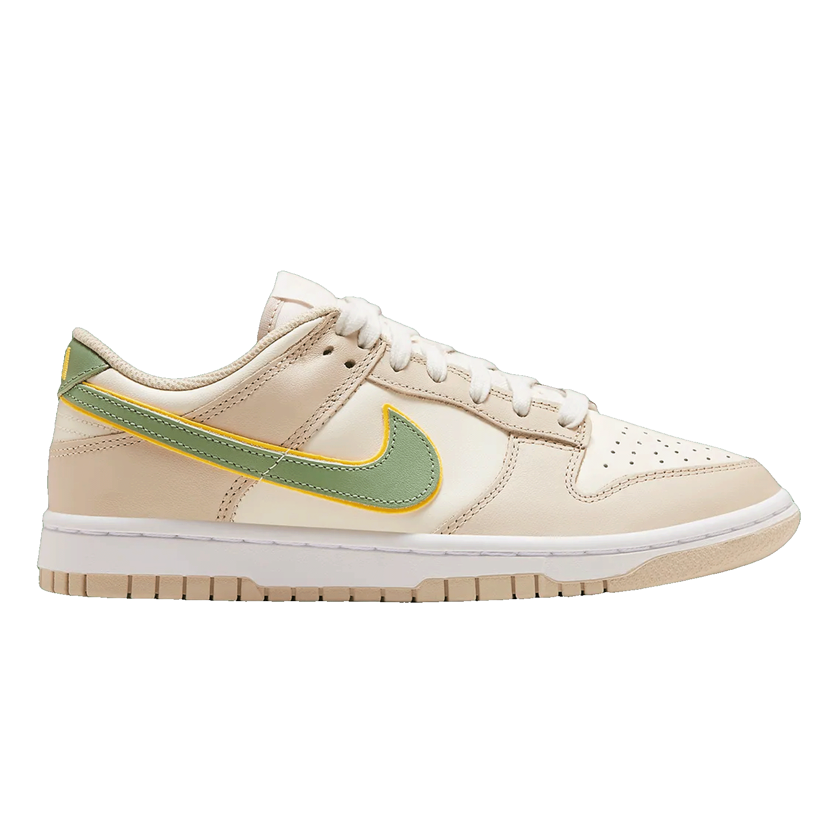Nike Dunk Low Pale Ivory Oil Green (W) FQ6869-131