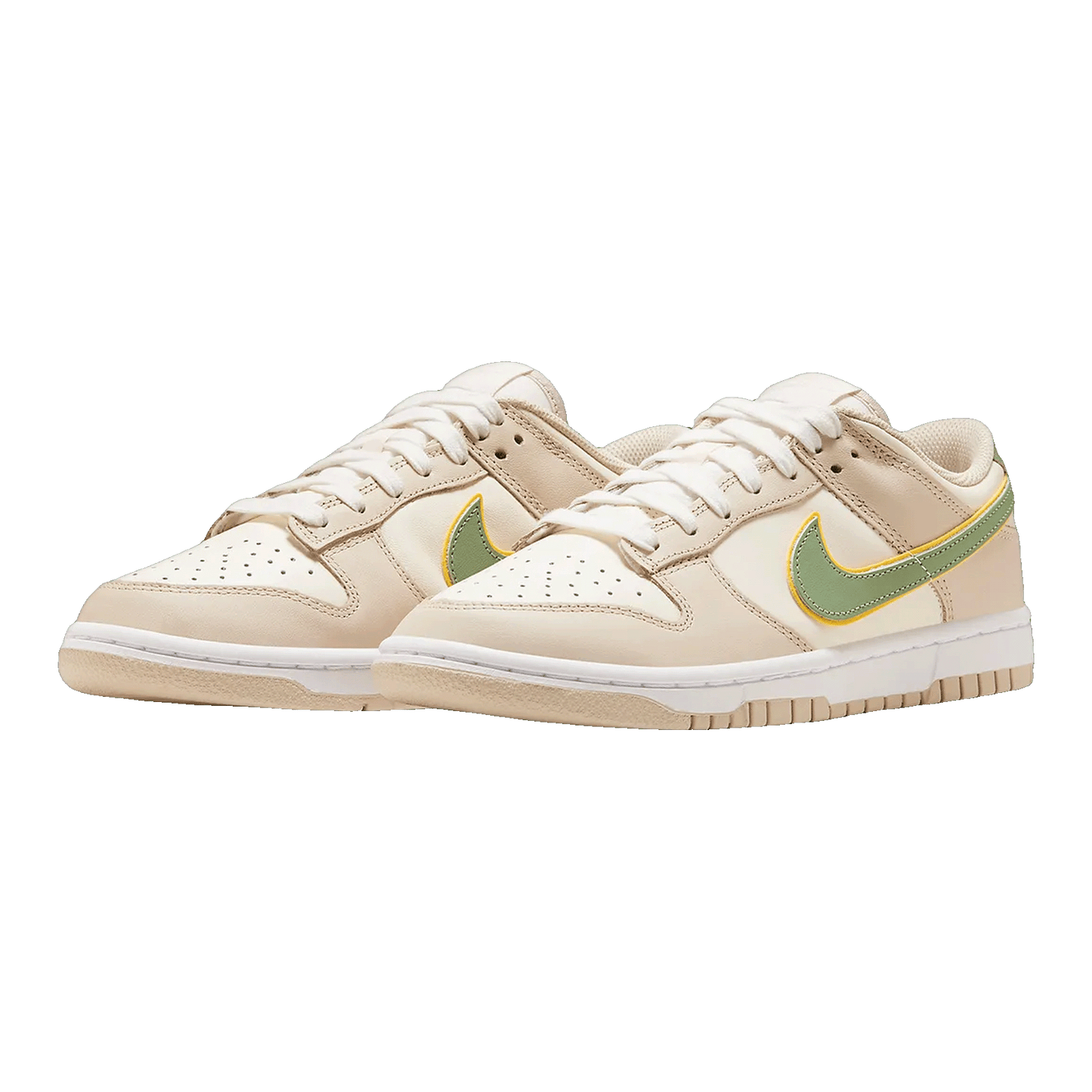 Nike Dunk Low Pale Ivory Oil Green (W) FQ6869-131