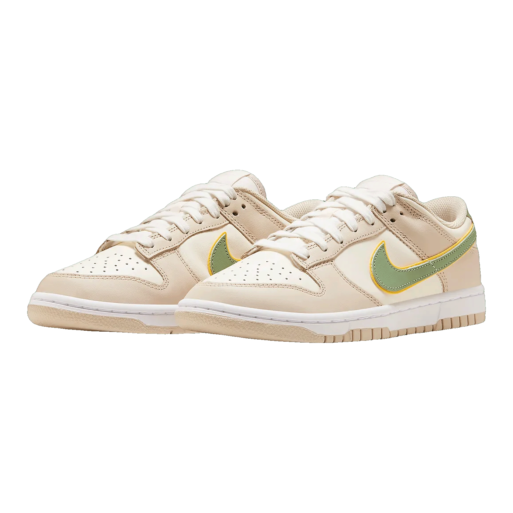 Nike Dunk Low Pale Ivory Oil Green (W) FQ6869-131