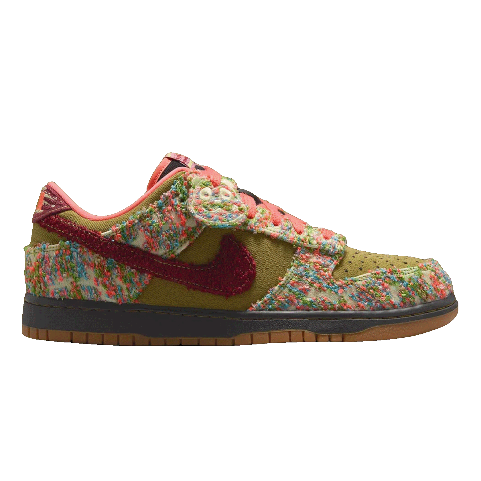 Nike Dunk Low Panda-Monium Green Curry Multi-Color IB2263-300