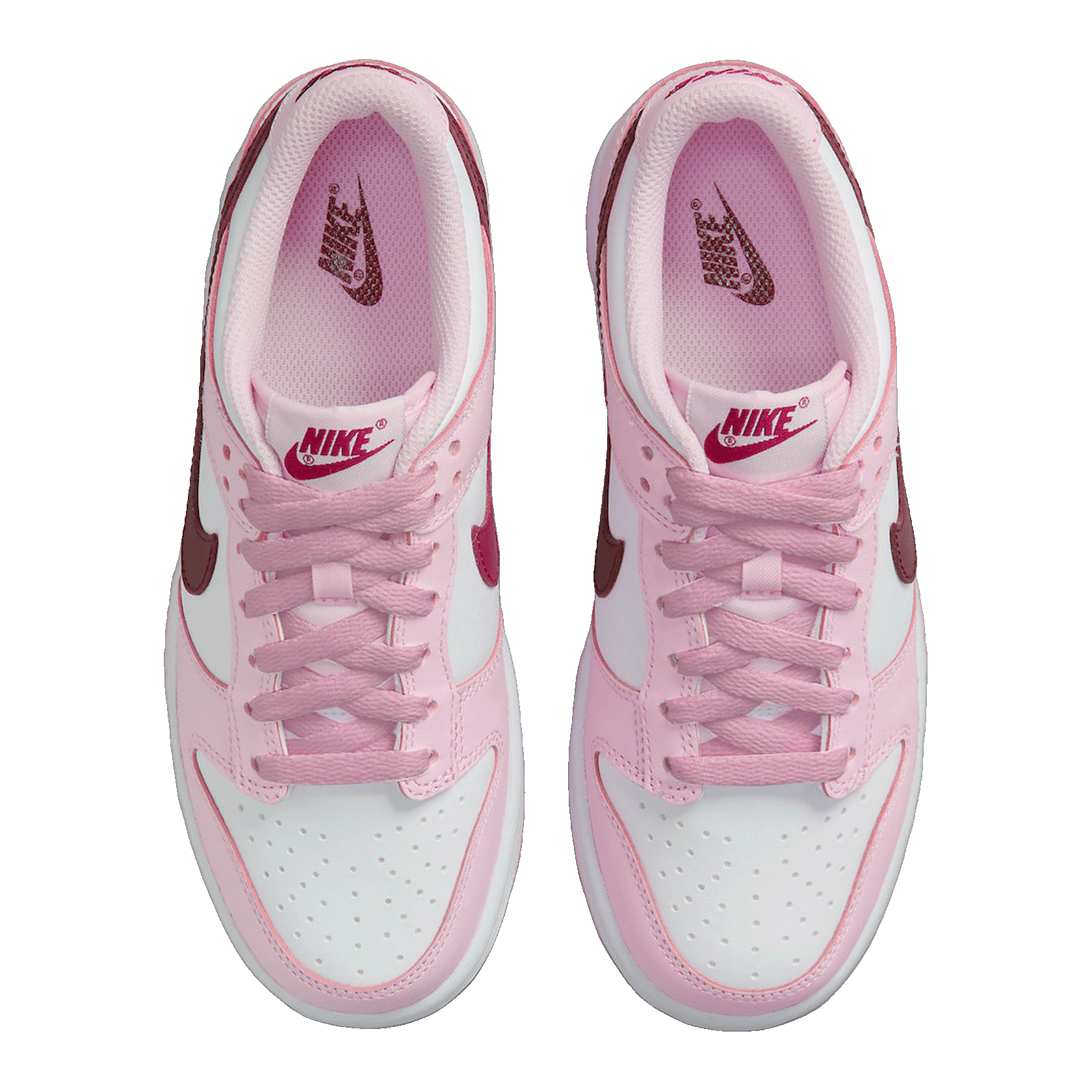Nike Dunk Low Pink Foam Red White (GS) CW1590-601