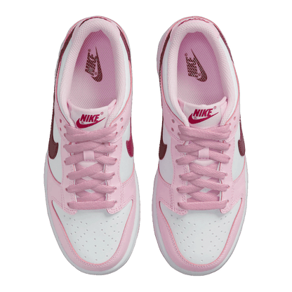 Nike Dunk Low Pink Foam Red White (GS) CW1590-601