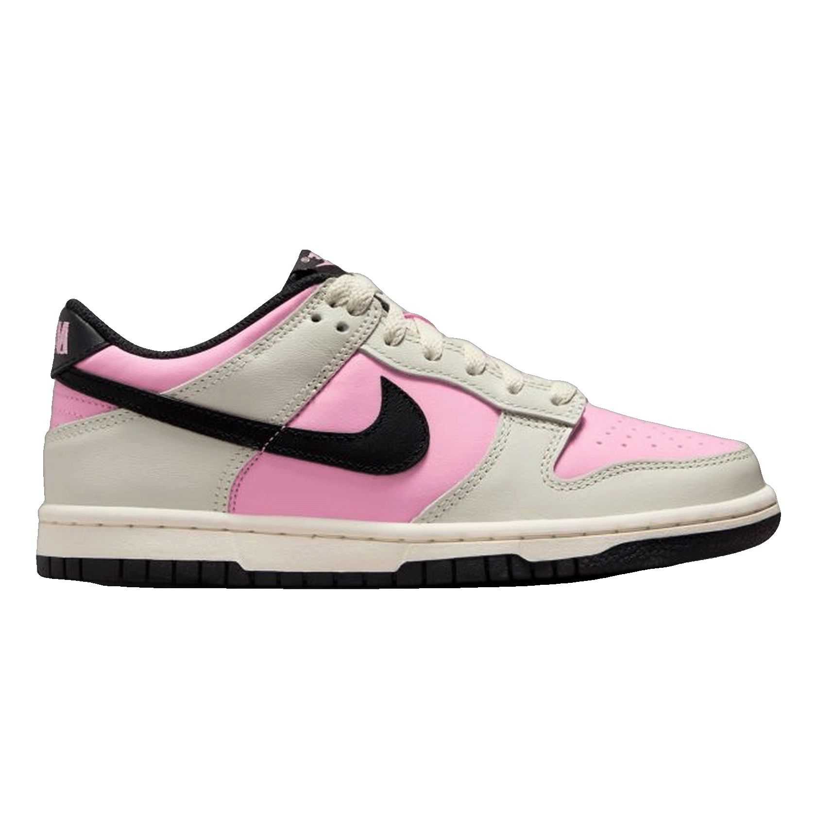 Nike Dunk Low Pink Rise Light Orewood Brown Pale Ivory Black (GS) FB9109-601
