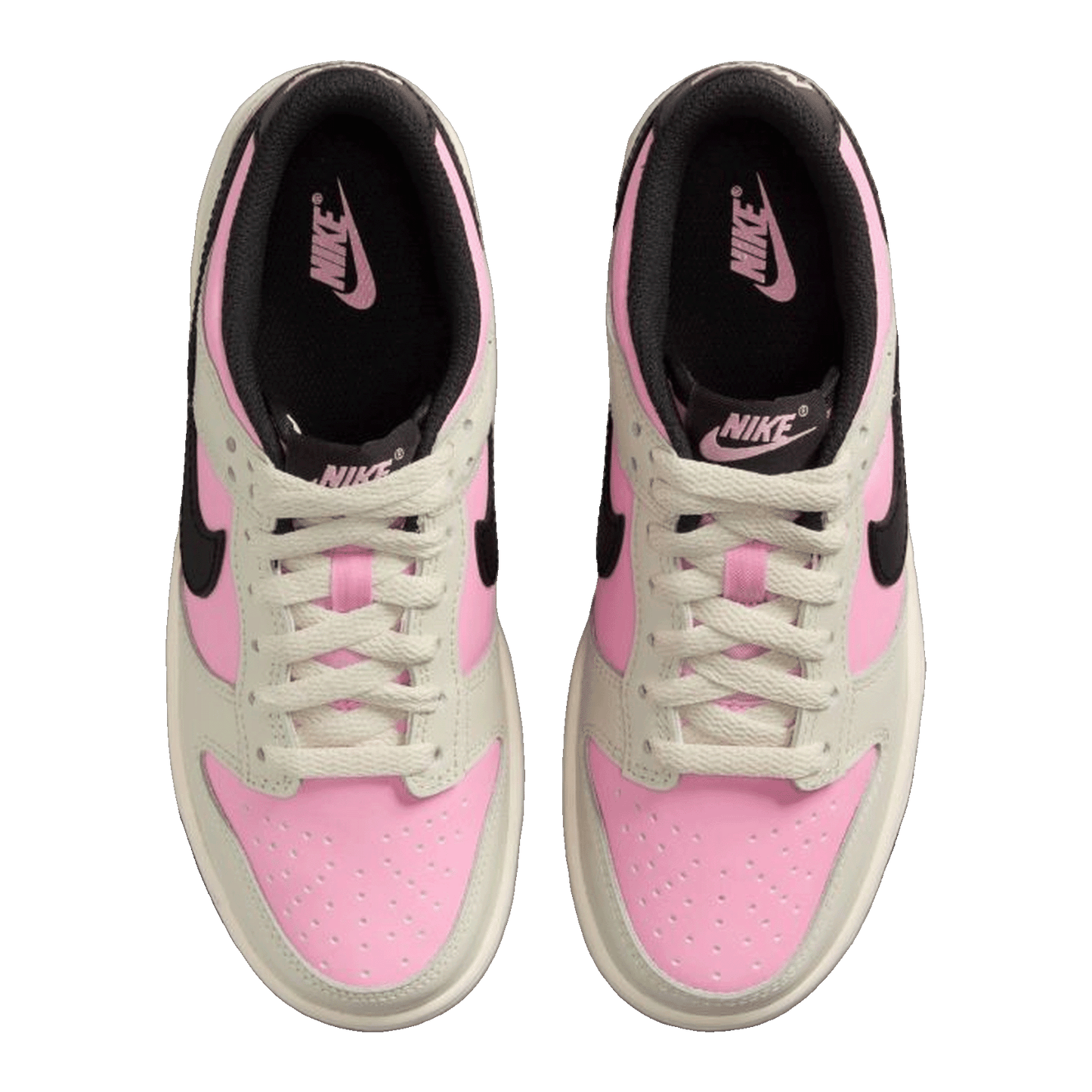 Nike Dunk Low Pink Rise Light Orewood Brown Pale Ivory Black (GS) FB9109-601