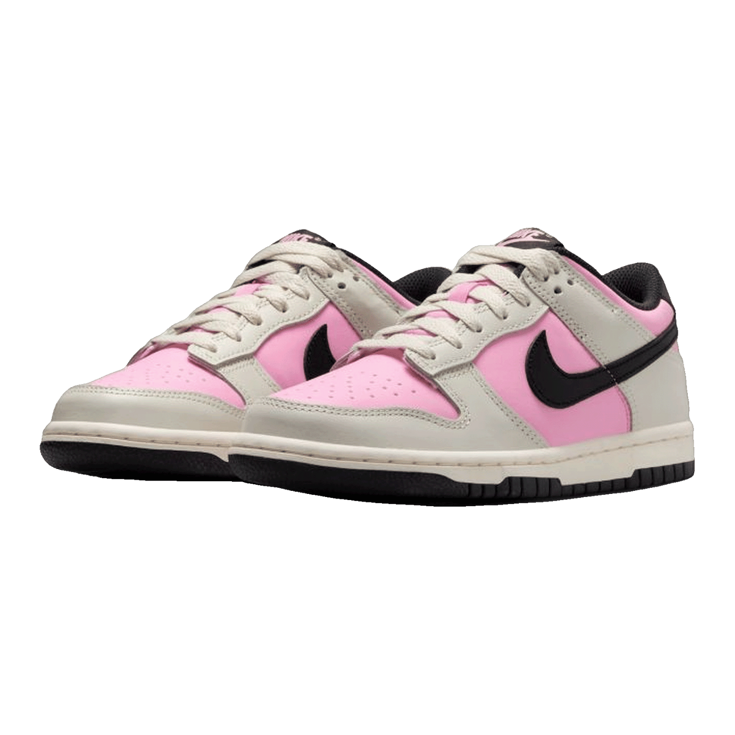 Nike Dunk Low Pink Rise Light Orewood Brown Pale Ivory Black (GS) FB9109-601