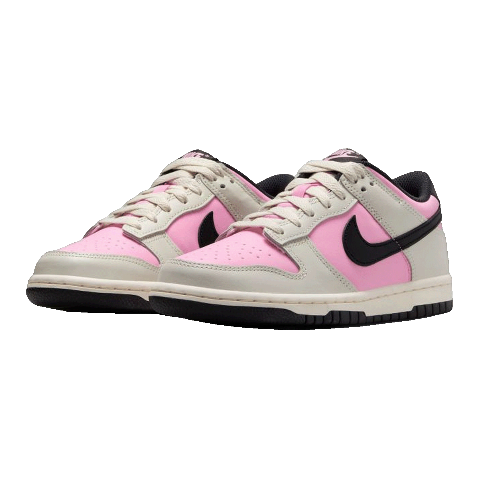 Nike Dunk Low Pink Rise Light Orewood Brown Pale Ivory Black (GS) FB9109-601