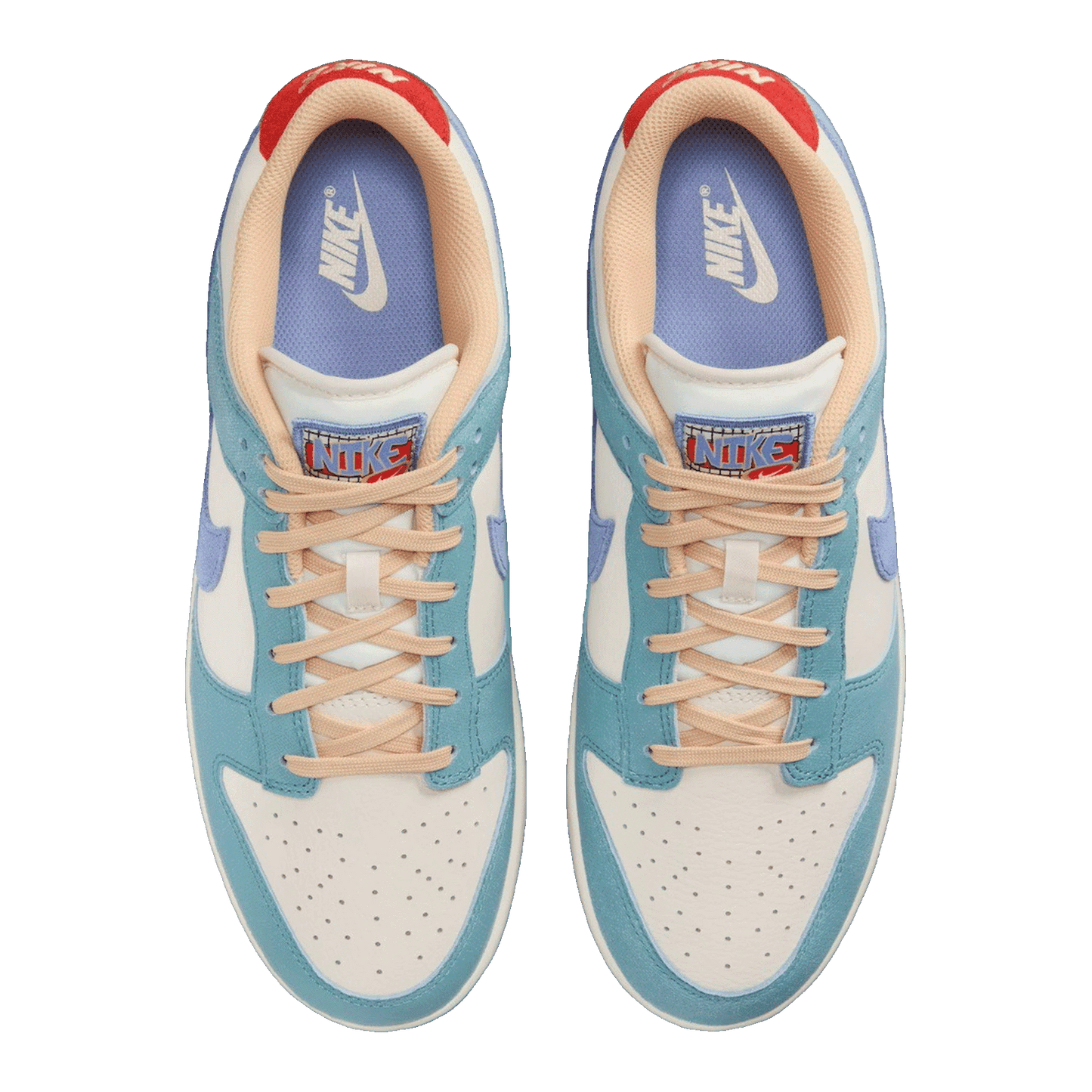 Nike Dunk Low Premium Denim Turquoise Oben HJ9112-110