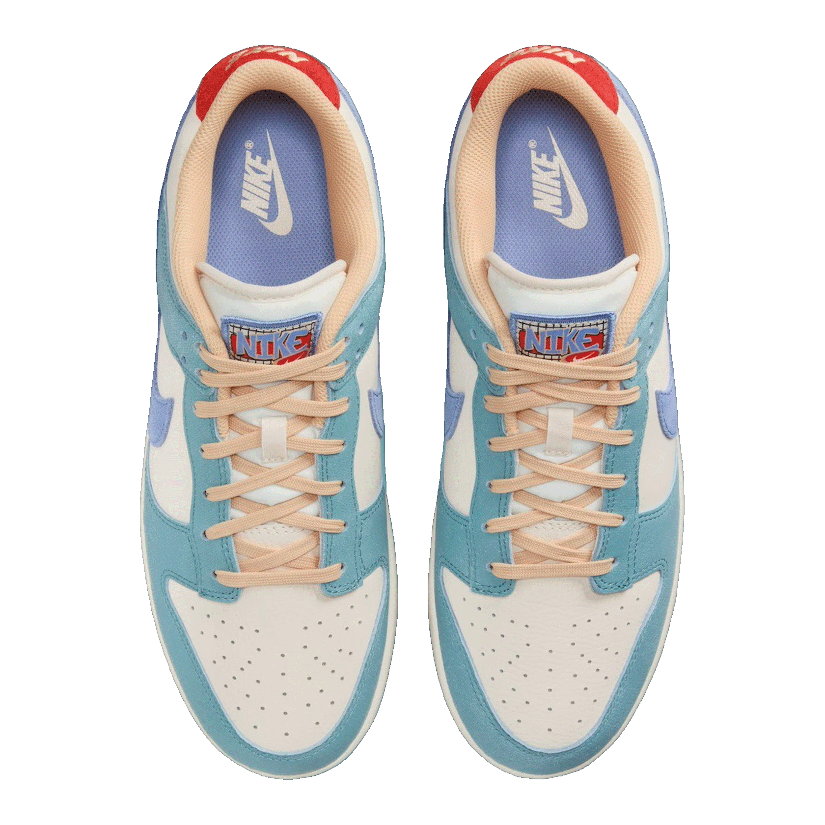 Nike Dunk Low Premium Denim Turquoise Oben HJ9112-110