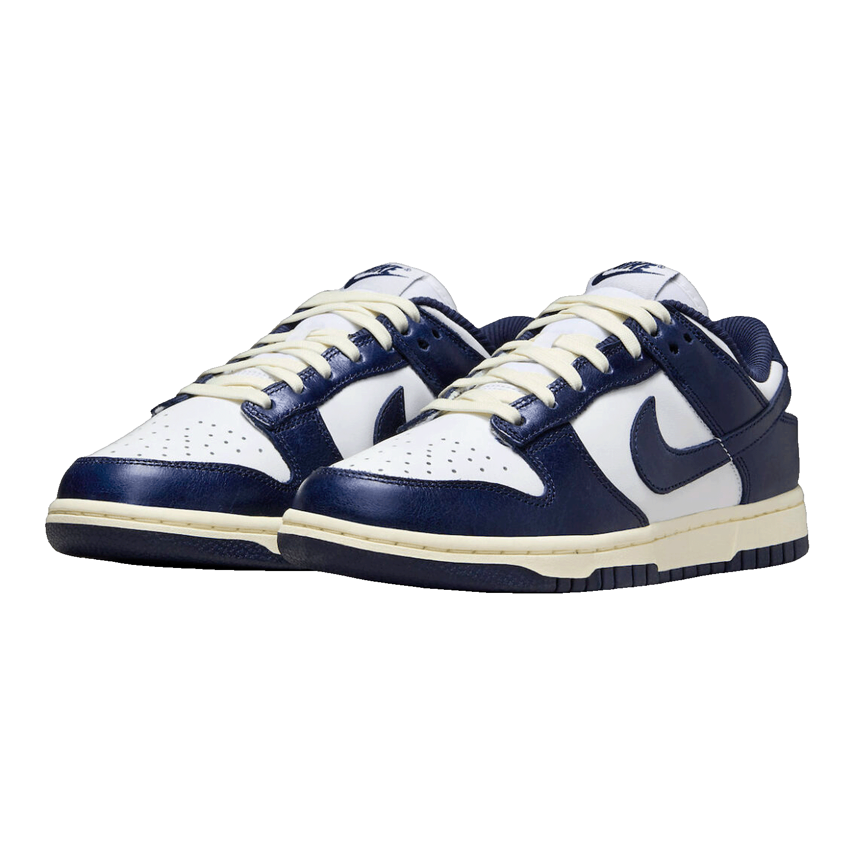 Nike Dunk Low PRM Vintage Navy (W) Side FN7197-100