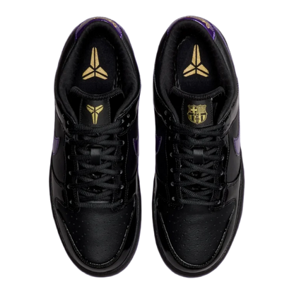 Nike Dunk Low Protro Kobe Bryant FC Barcelona Black Field Purple Oben IV7508-001