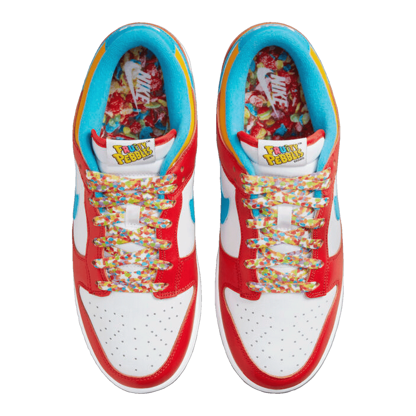 Nike Dunk Low QS LeBron James Fruity Pebbles Oben DH8009-600