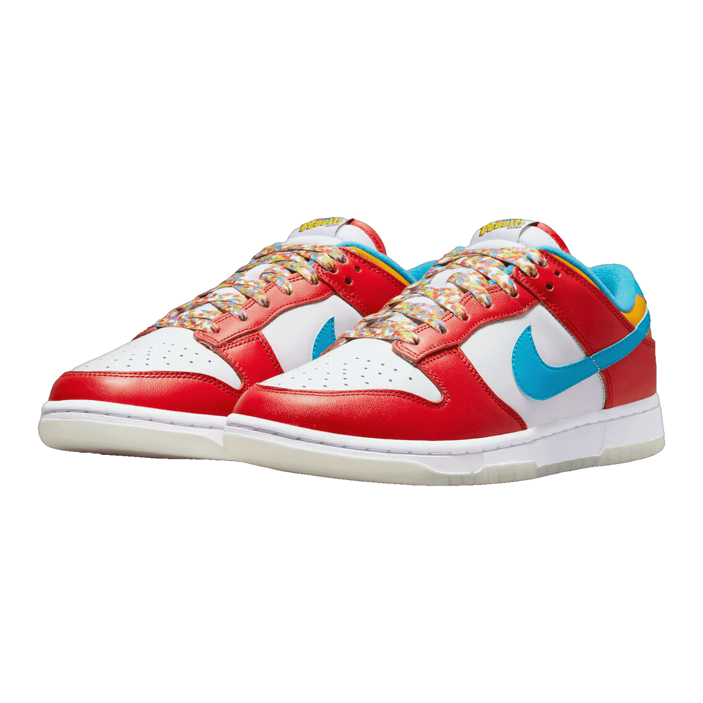 Nike Dunk Low QS LeBron James Fruity Pebbles Side DH8009-600