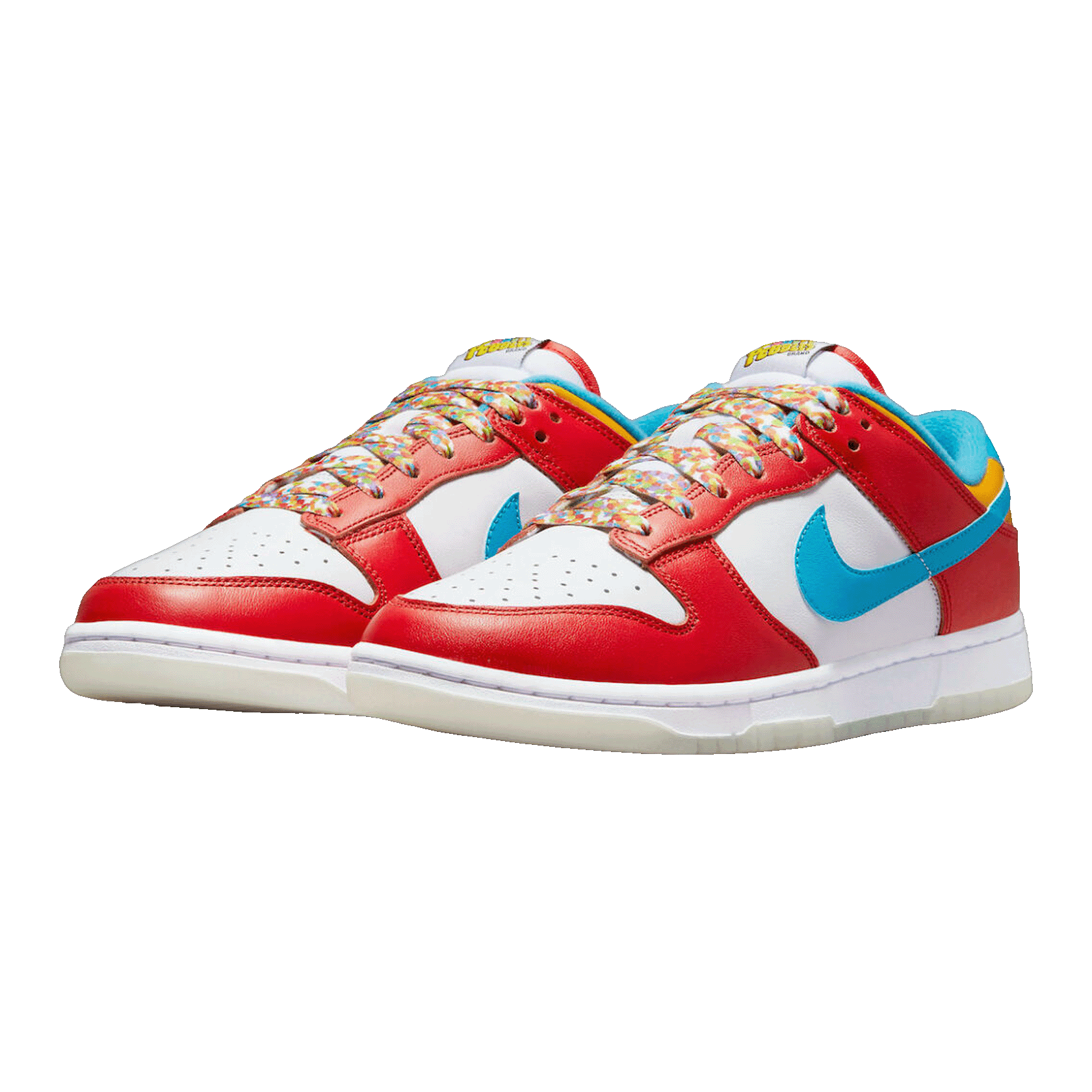 Nike Dunk Low QS LeBron James Fruity Pebbles Side DH8009-600