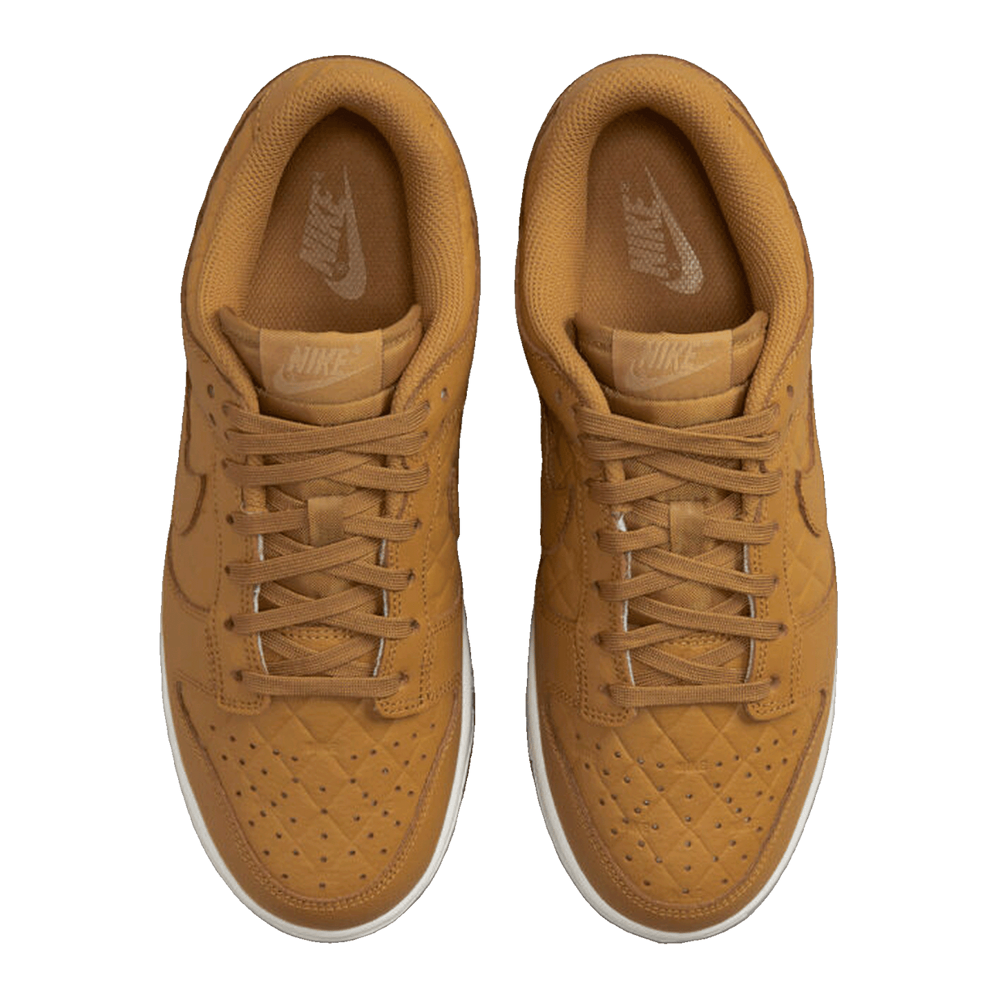 Nike Dunk Low Quilted Wheat (W) Oben DX3374-700
