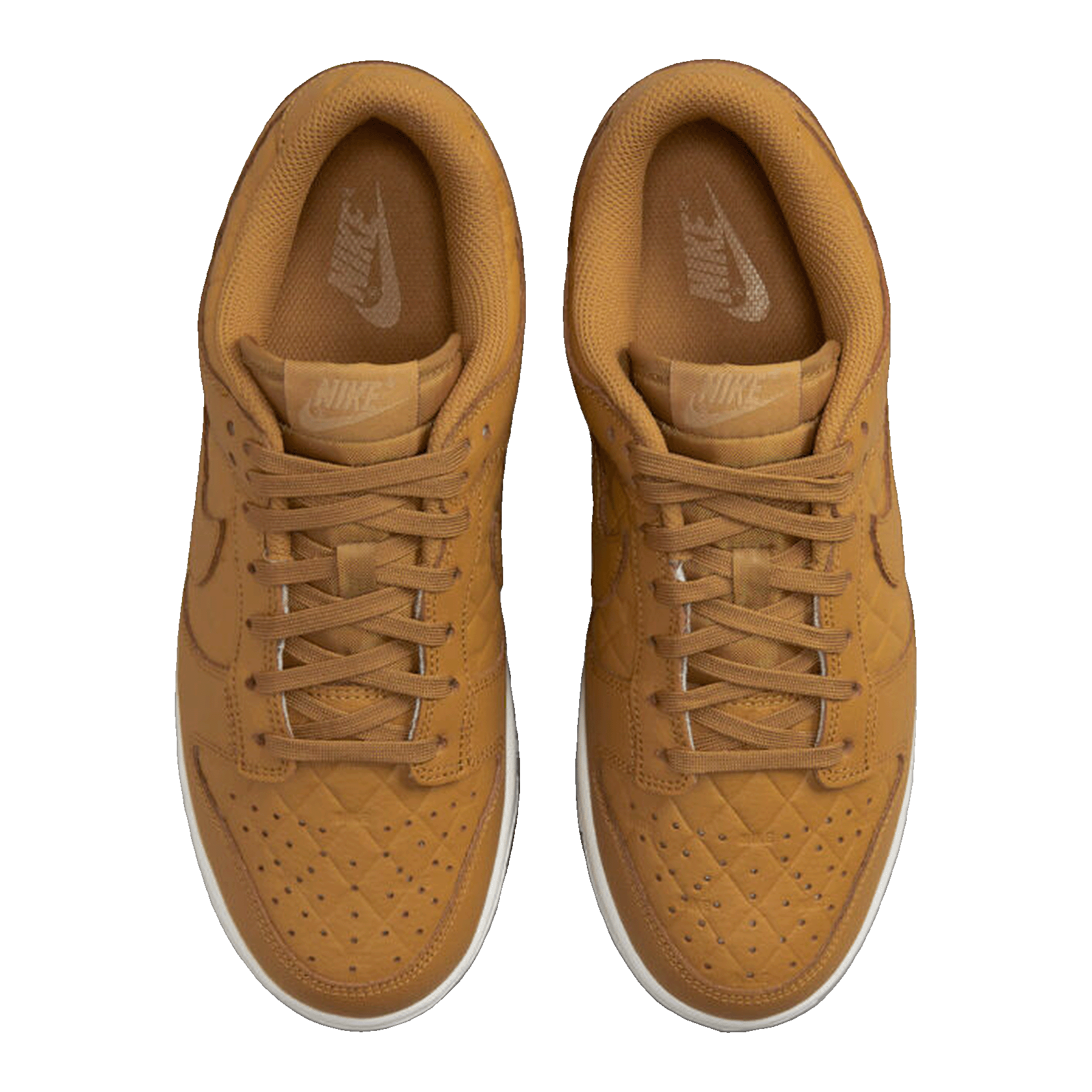 Nike Dunk Low Quilted Wheat (W) Oben DX3374-700