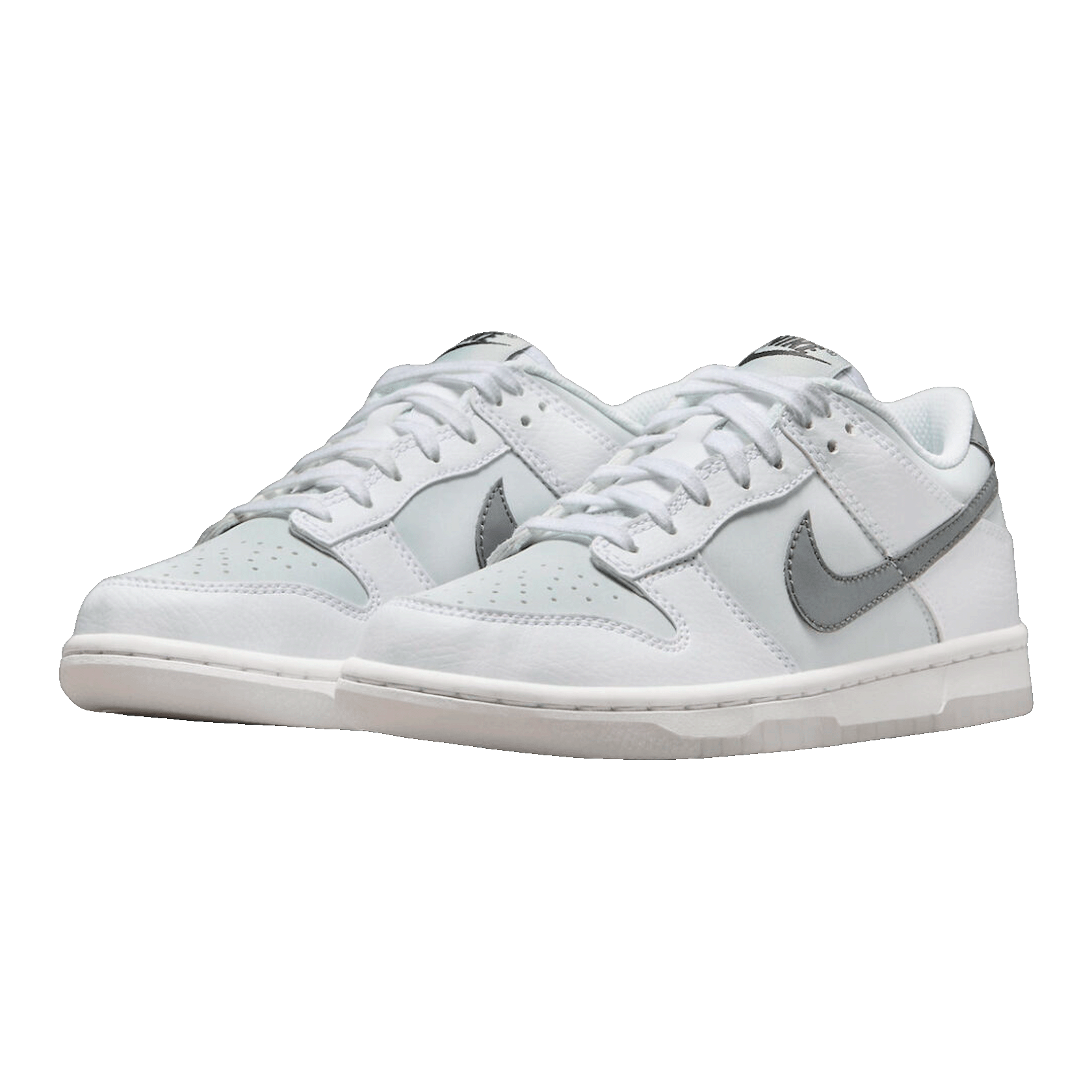 Nike Dunk Low Reflective Swoosh White (GS) FV0365-100