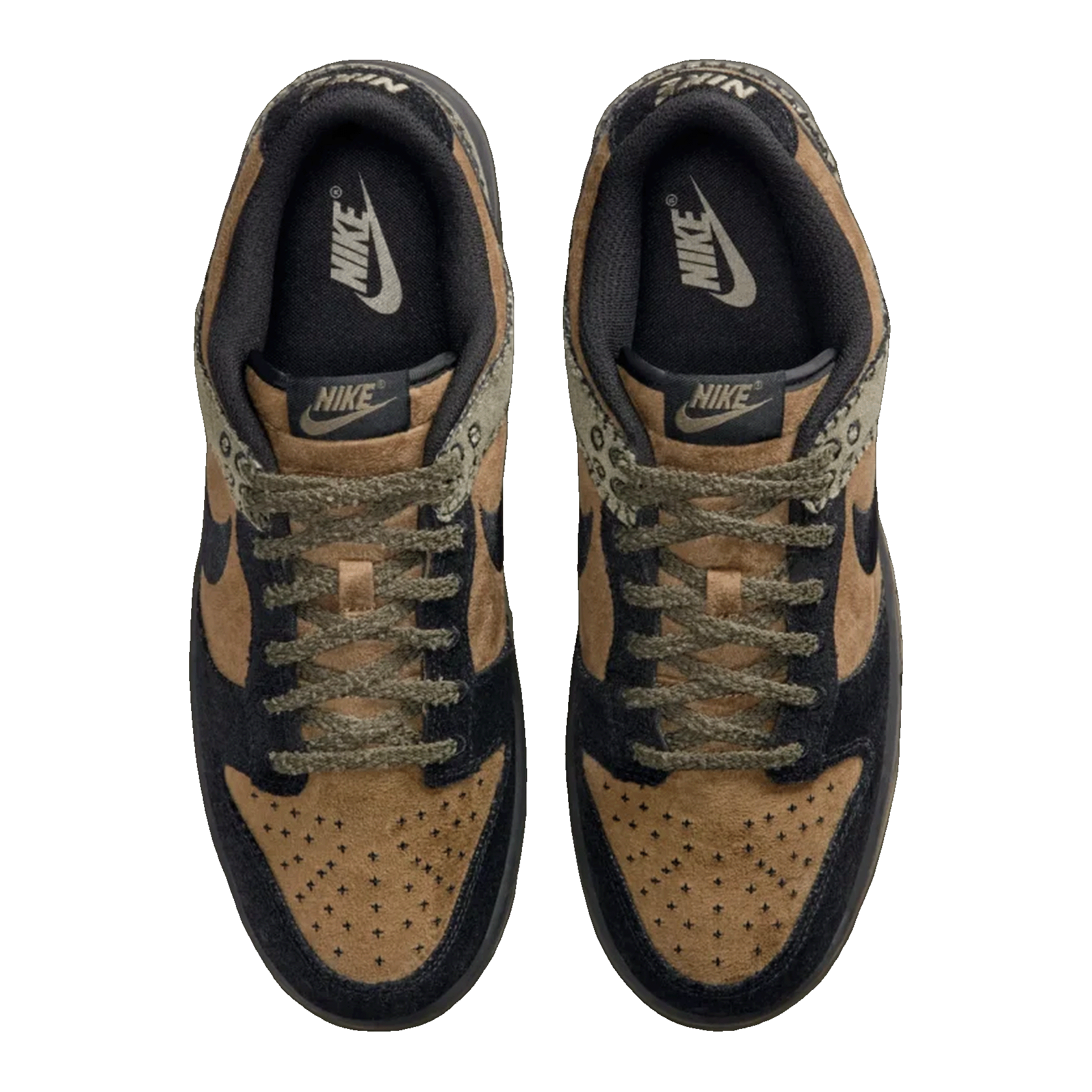 Nike Dunk Low Retro Camo Olive Oben HV4452-300