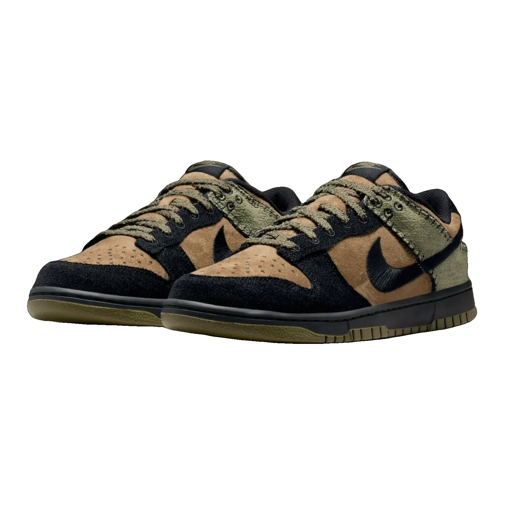 Nike Dunk Low Retro Camo Olive Side HV4452-300