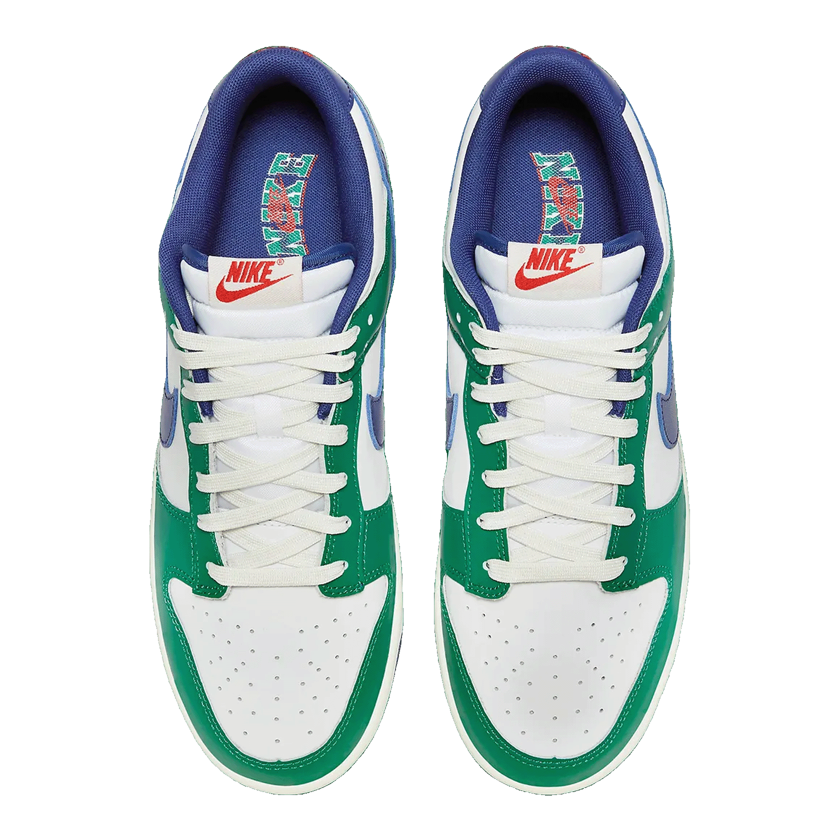 Nike Dunk Low Retro Gorge Green Deep Royal Blue FQ6849-141
