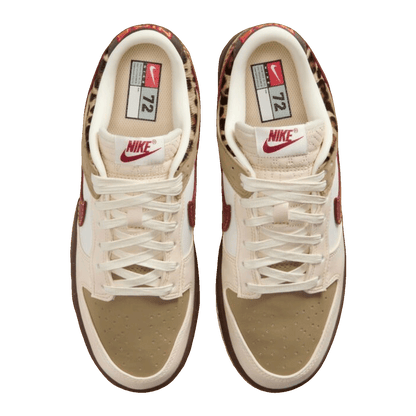 Nike Dunk Low Retro Khaki Team Red Pearl White (W) IM6687-262