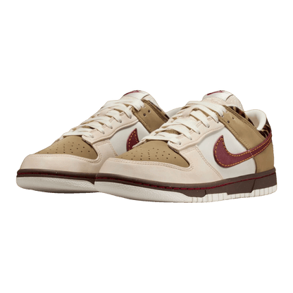 Nike Dunk Low Retro Khaki Team Red Pearl White (W) IM6687-262