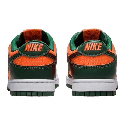 Nike Dunk Low Retro Miami Hurricanes Back DD1391-300