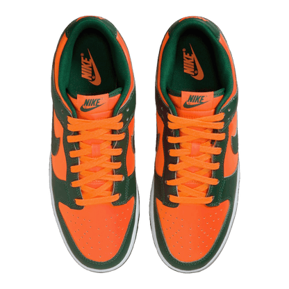 Nike Dunk Low Retro Miami Hurricanes Oben DD1391-300