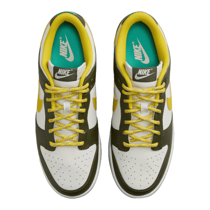 Nike Dunk Low Retro Premium Cargo Khaki Vivid Sulfur Oben FV3629-371