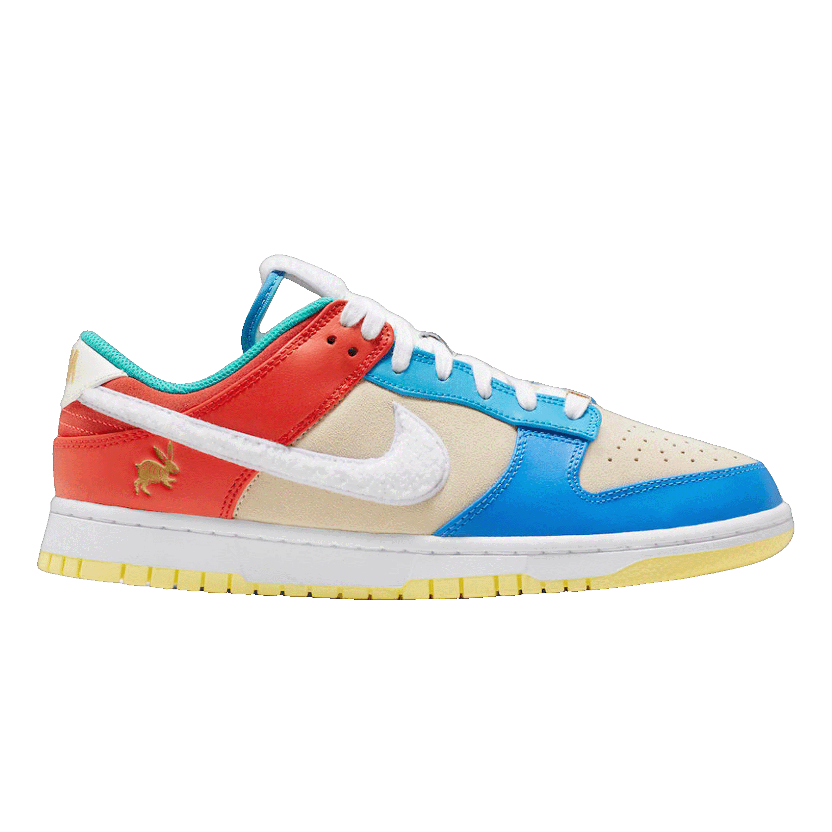 Nike Dunk Low Retro PRM Year of the Rabbit Blue Orange Cream FD4203-111