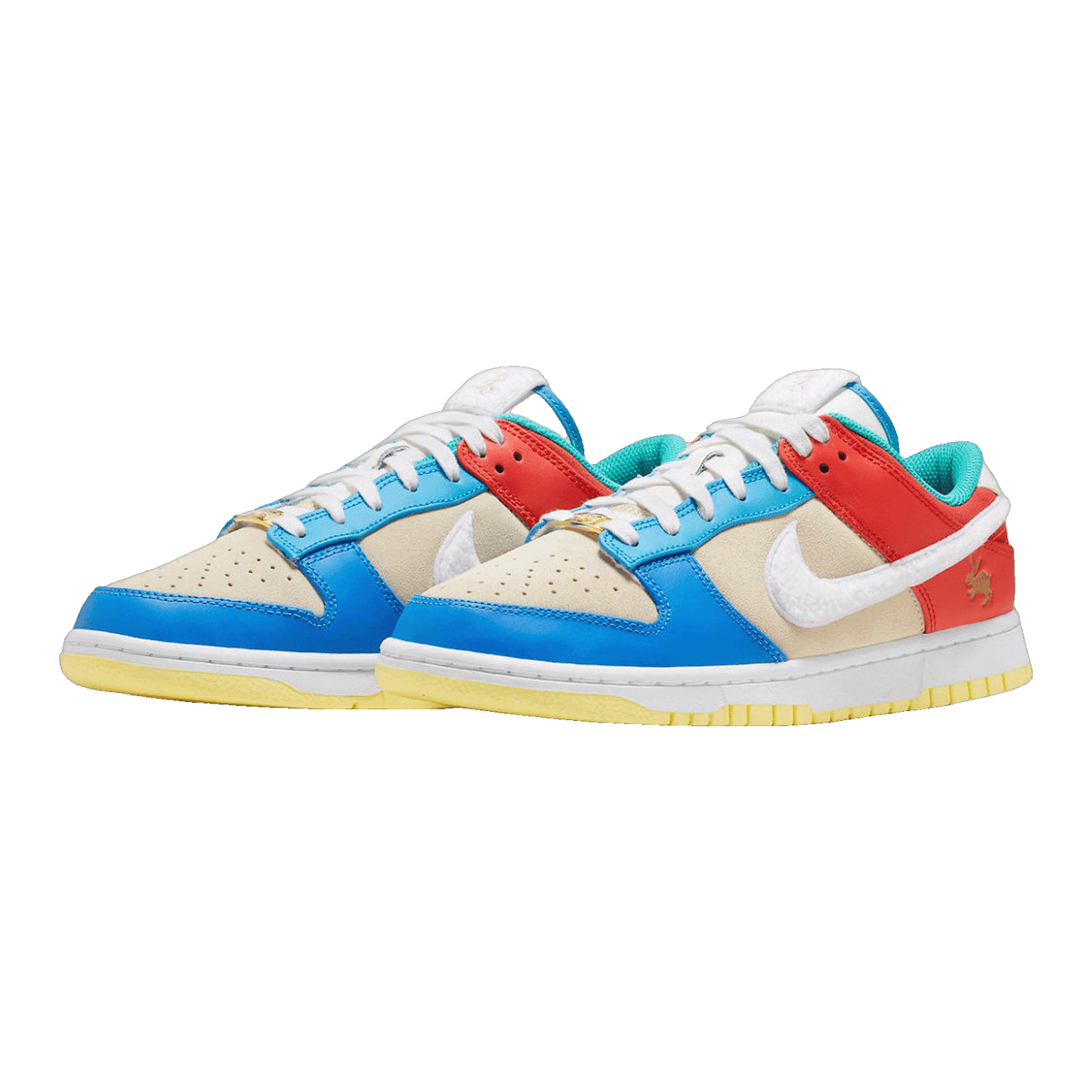 Nike Dunk Low Retro PRM Year of the Rabbit Blue Orange Cream FD4203-111