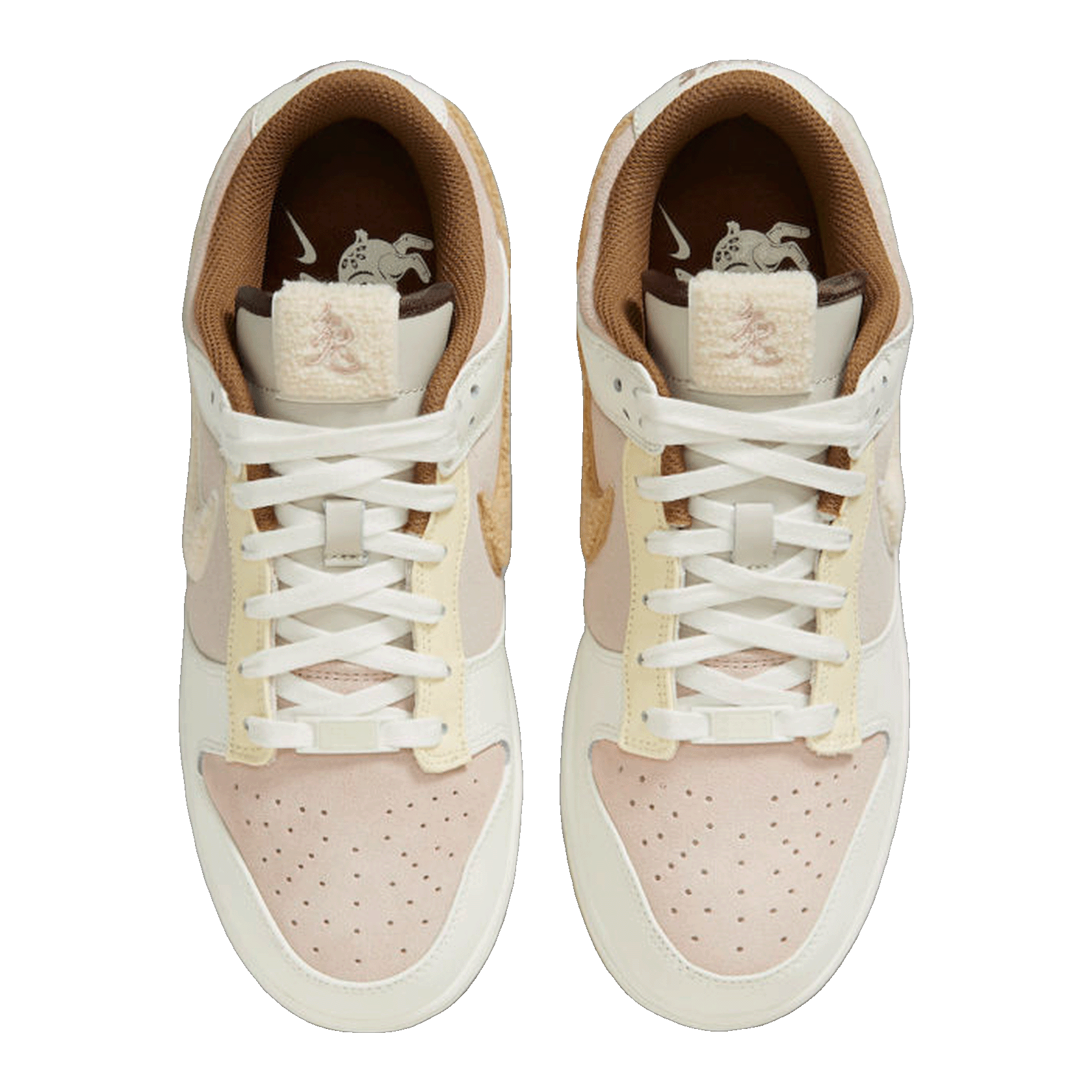 Nike Dunk Low Retro PRM Year of the Rabbit Fossil Stone (2023) Oben FD4203-211