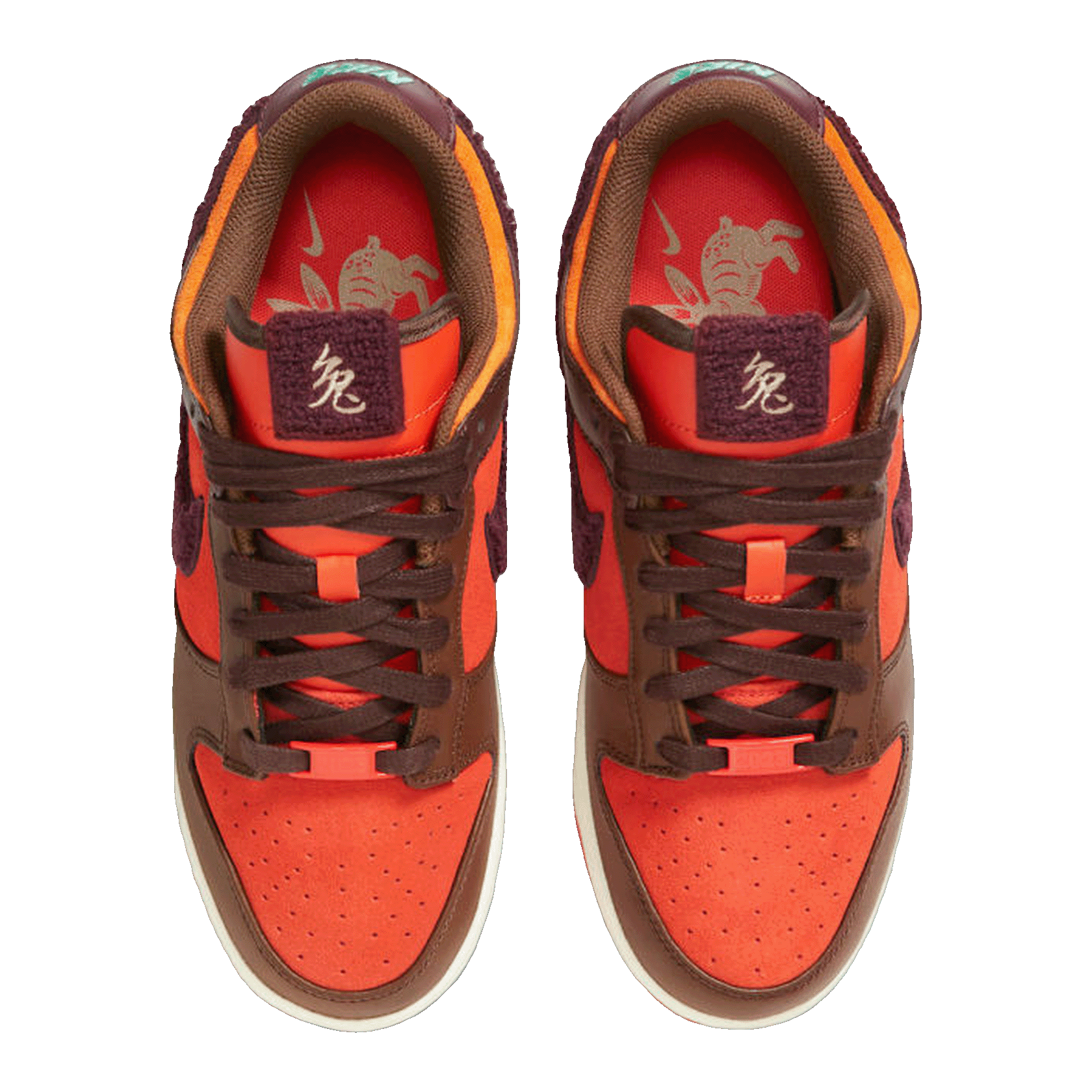 Nike Dunk Low Retro PRM Year of the Rabbit Light Crimson (2023) Oben FD4203-661