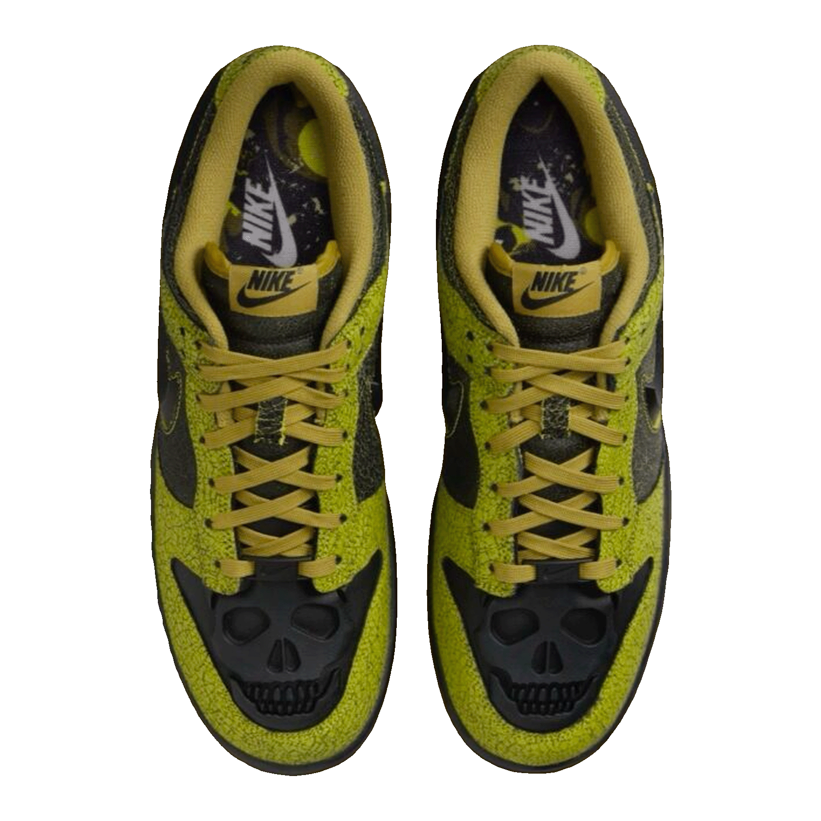 Nike Dunk Low Retro QS Halloween Skull Oben HV6103-300